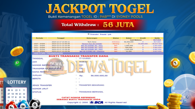 BUKTI JP DEWATOGEL #1084 BUKTI JP DEWATOGEL #1084